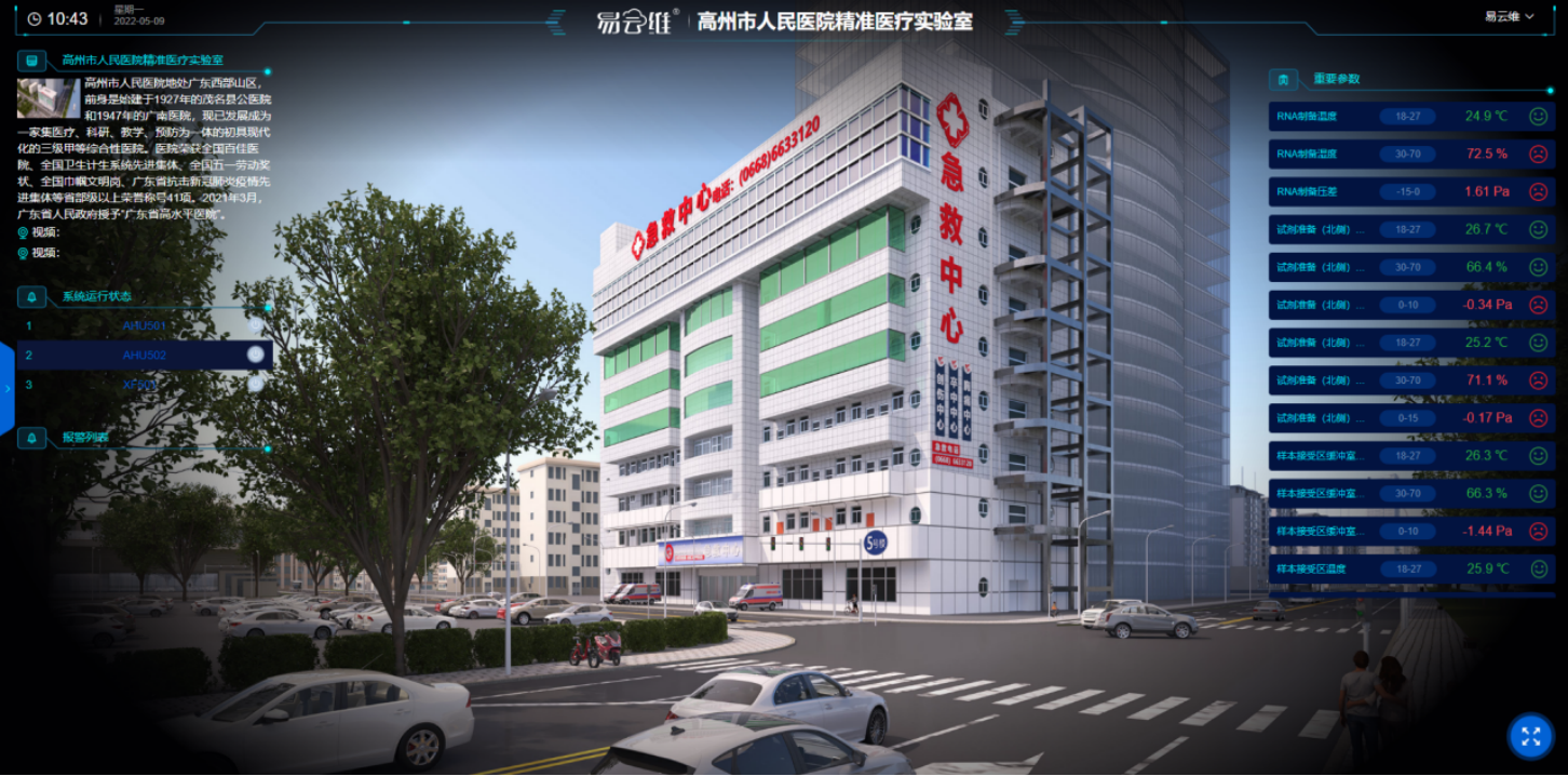 實驗室管理系統平臺助力高州市人民醫院智慧運維